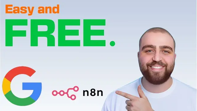 Thumbnail of Karam's video on hosting n8n on Google Cloud for free